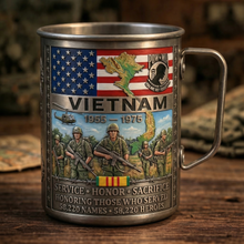 Load image into Gallery viewer, ποΈ- Vietnam Veteran Honor Coffee Mug β 1955-1975 Service Tribute