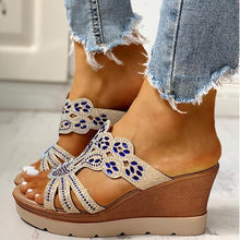 Load image into Gallery viewer, Women's Platform Wedge Casual Sandals