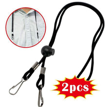 Load image into Gallery viewer, 2/5 Pack Adjustable Length Face Shield Lanyard