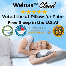 Load image into Gallery viewer, Welnax™ Ergonomic Pillow for Neck and Cervical Spine Support	
