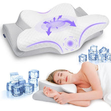 Load image into Gallery viewer, Welnax™ Ergonomic Pillow for Neck and Cervical Spine Support	
