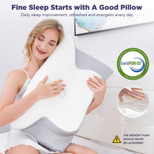 Load image into Gallery viewer, Welnax™ Ergonomic Pillow for Neck and Cervical Spine Support	
