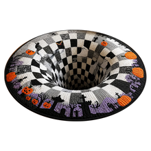 Load image into Gallery viewer, Graddi™ 3D Vortex Halloween Rug
