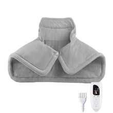 Load image into Gallery viewer, Winter hot compress physiotherapy shoulder and neck heating shawl heating pad
