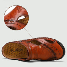 Load image into Gallery viewer, Men&#39;s Casual Breathable Handmade Leather Sandals
