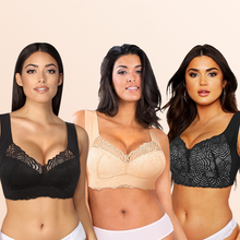 Load image into Gallery viewer, EXTRA LIFT - Ultimate Lift Stretch Full-Figure Seamless Lace Cut-Out Bra
