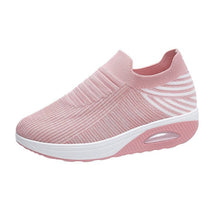 Load image into Gallery viewer, Women&#39;s low top fly woven casual sneakers
