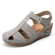 Load image into Gallery viewer, Women&#39;s Sandals Round Toe Wedge Sandals
