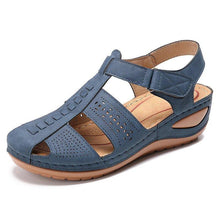 Load image into Gallery viewer, Women&#39;s Sandals Round Toe Wedge Sandals
